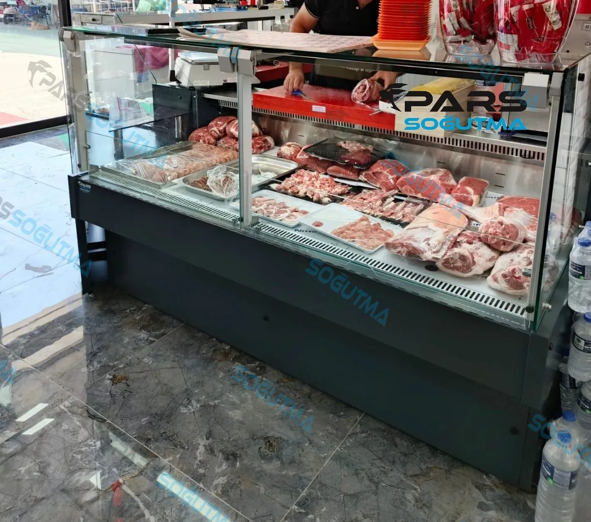 Kasap Reyon Dolabı Düz Camlı ürün görseli 2 - Pars Soğutma