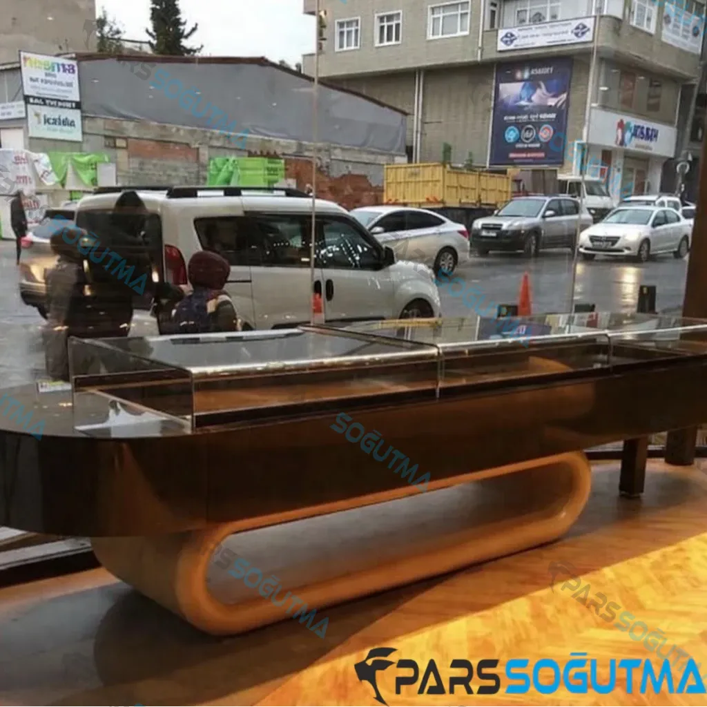 Yatay Pasta Teşhir Dolabı ürün görseli 4 - Pars Soğutma
