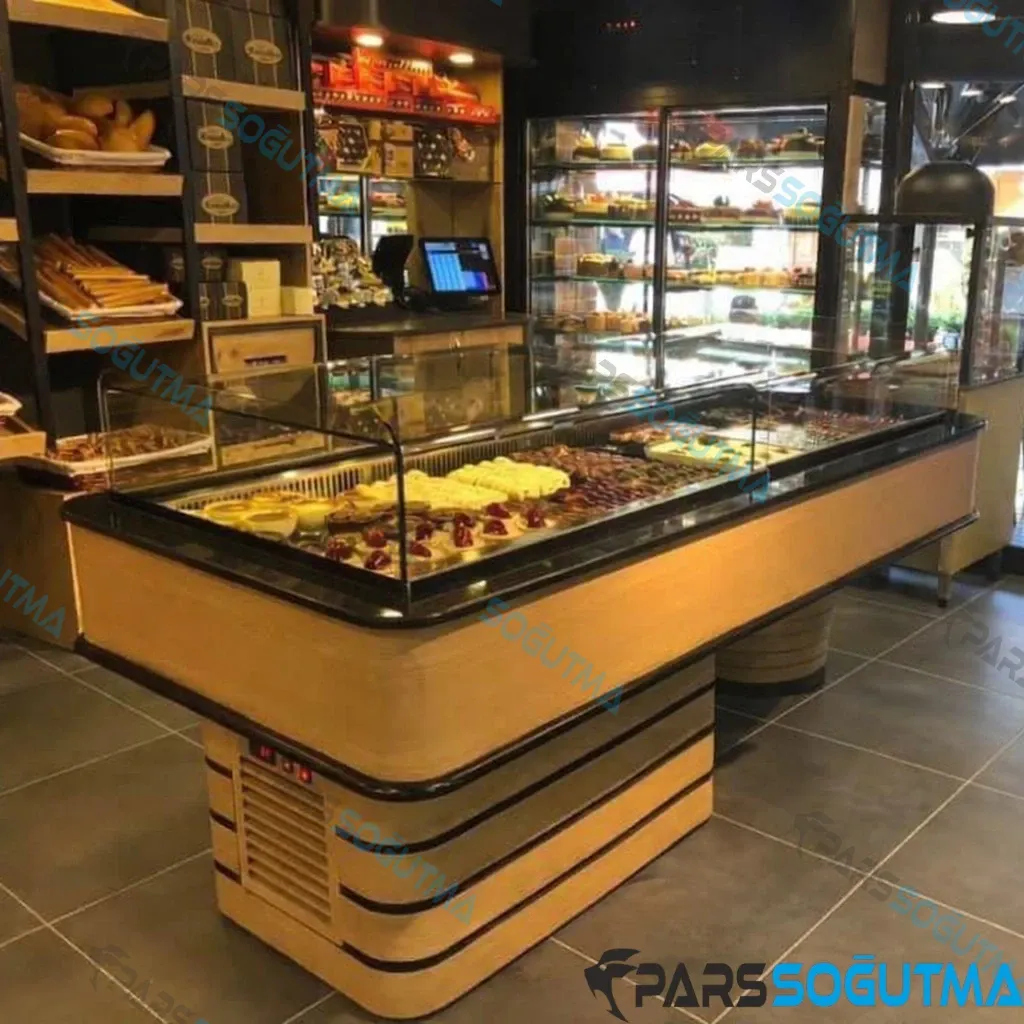 Yatay Pasta Teşhir Dolabı ürün görseli 5 - Pars Soğutma